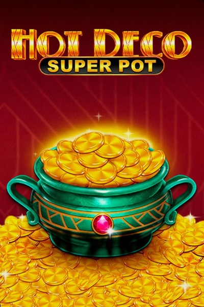 Naslovnica automata Hot Deco Super Pot u Casinovi